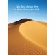 Carte Pensee Dune de sable sur ciel bleu