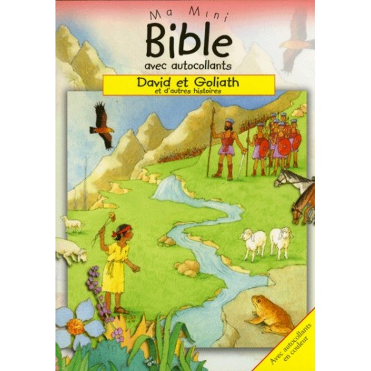 David et Goliath Ma mini bible autocollants