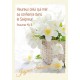 CARNET HA : Bouquet de fleurs blanches dans un panier