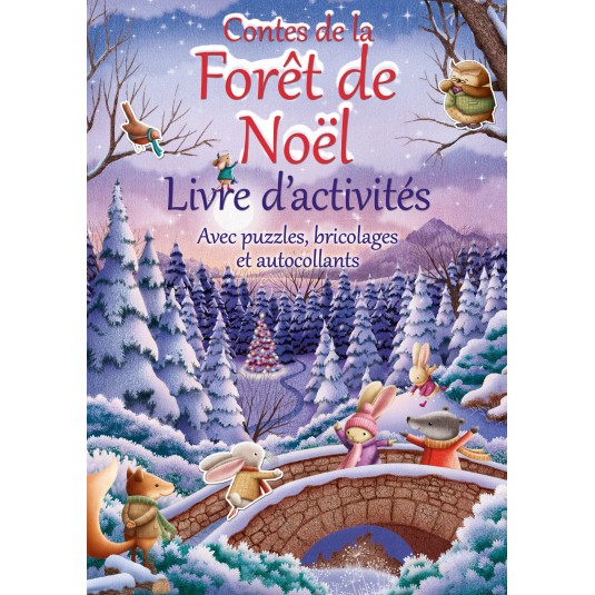 Contes de la Forêt de Noël : Livre d'activités