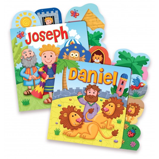 Lot 2 Livres cartonnés à Onglets (Daniel et Joseph)