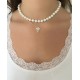Collier avec pendentif croix "Faith"
