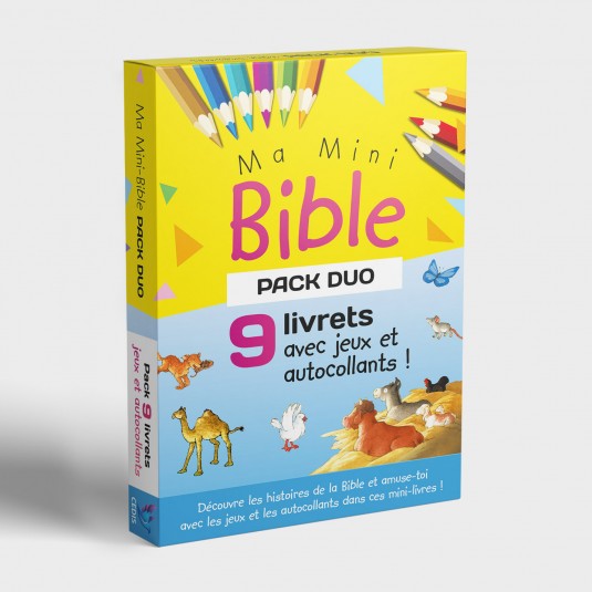 Pack Duo 9 livrets Ma mini bible