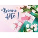 Carte postale - Cadeaux et tulipes