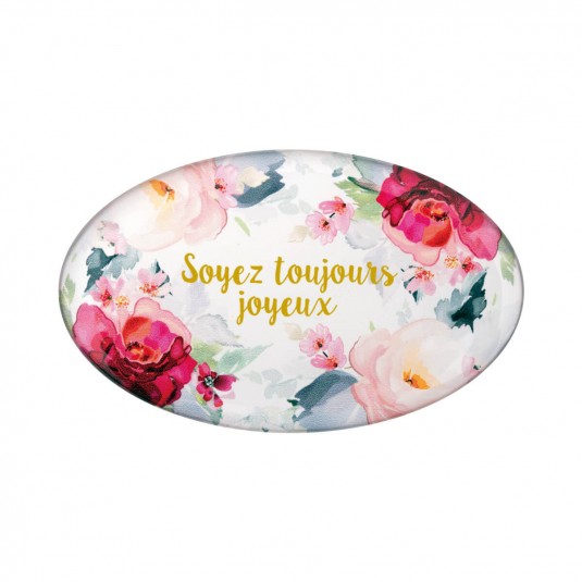 Magnet motif pivoines