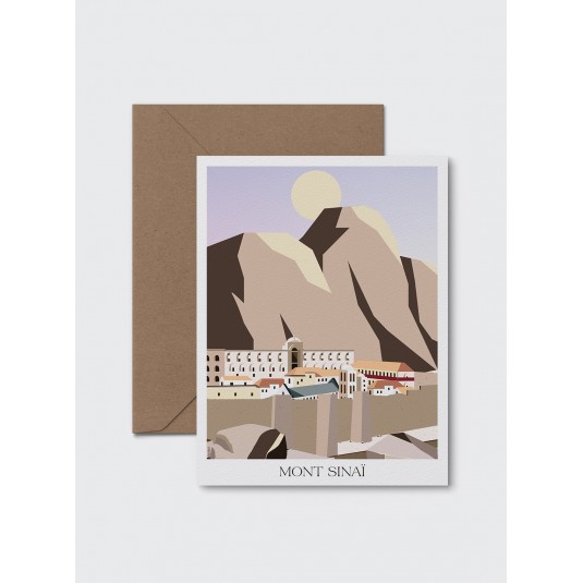 Carte Sans Texte Le Mont Sinaï