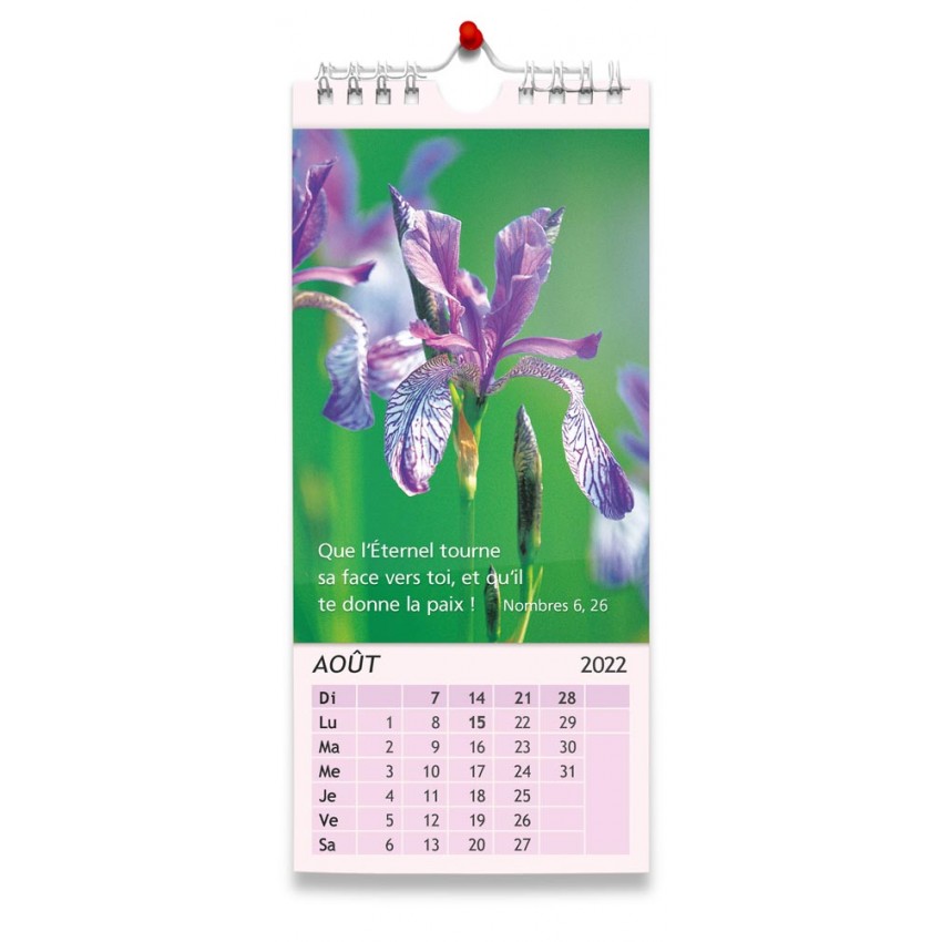 Calendrier Biblique 2022