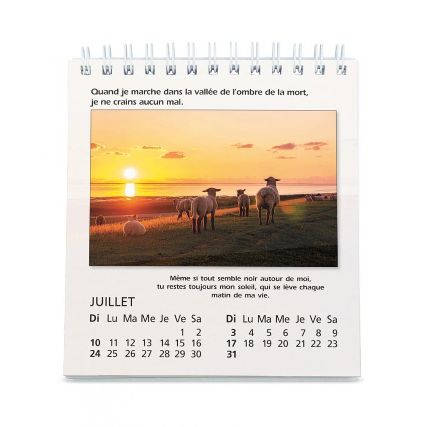 Calendrier Psaume 2022