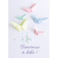 CARTE FLASH : Papillons en origami