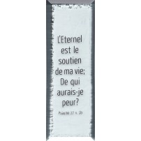 Tableau miroir l'eternel est le soutien... 5x14