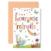 CARNET DIV : Brouette, fleurs, papillons