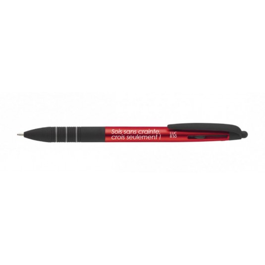 Stylo 3 couleurs Mayall rouge Luc 8, 50