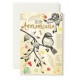 CARNET HA : oiseau sur branche
