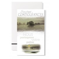 CARNET SC : paysage avec banc et radeau