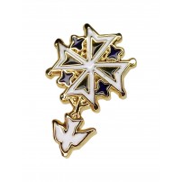 Pin's croix huguenote