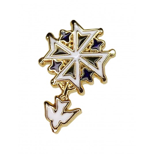 Pin's croix huguenote