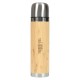 Bouteille thermos gravée en bambou