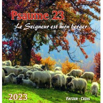 Psaume 23 Grand Format - Calendrier 2023