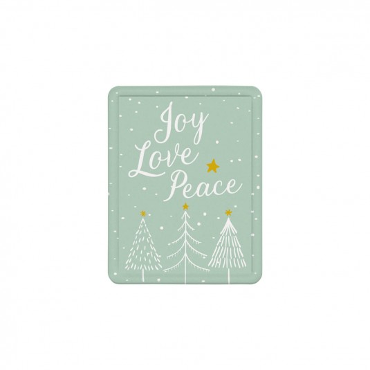 Magnet vintage "Joy, Love, Peace"