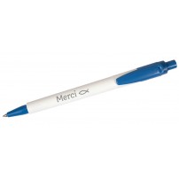 Stylo "Merci" couleur bleue