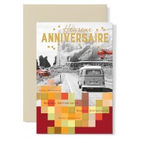 Carnet Anniversaire Rochers, Transporteur