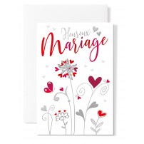 Carnet Anniversaire De Mariage Feuillage et papillon argenté