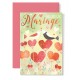 Carnet Anniversaire De Mariage Oiseaux sur coeurs rouges