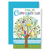Carnet Arbre avec calice, poisson, bateau
