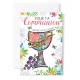 Carnet Communion Calice et Papillons