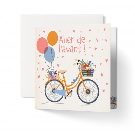 CARNET Vélo et ballons dessinés