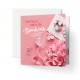 CARNET Fleurs roses et carte d'invitation