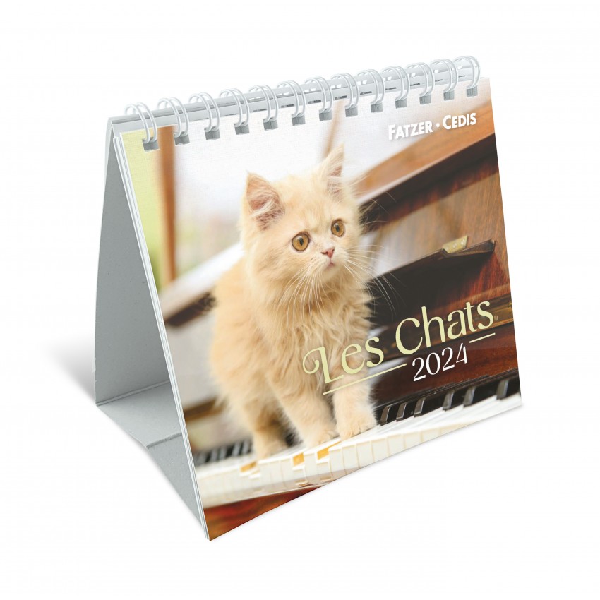 Calendrier des chats (édition 2024)