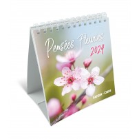 CAL. 2024 Pensées fleuries