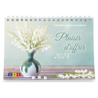 CAL.GBK 2024 Plaisir d'offrir-Gros Caractères