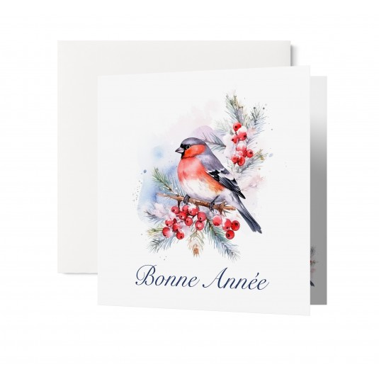 CARNET BA Oiseau sur une branche