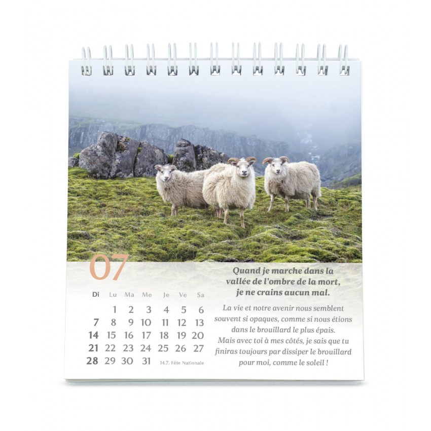 BEL-ART S.A. - Calendrier 2024 - Psaume 23 Grand Format
