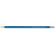 Crayon papier bleu avec gomme