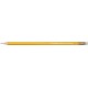 Crayon papier jaune avec gomme