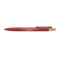 Stylo alu Dana rouge "Je peux tout..."