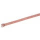 Bracelet tissé "WWJD" vieux rose
