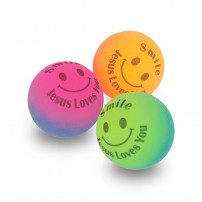 Set de balles rebondissantes "Smiley"