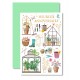 Carnet Ha Outils de jardinage bottes vertes