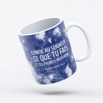 Mug marbre "Confie au Seigneur..."