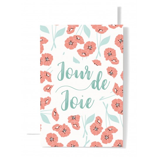 Carnet Motif floral