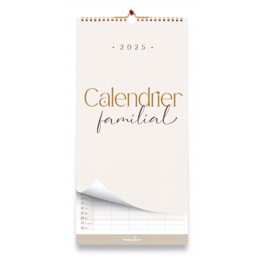 CAL. 2025 Calendrier familial