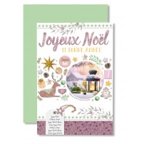 Carnet Jn-ba Lanterne dans cercle, cerf