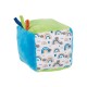 Cube en tissu « Baleine »