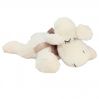 Peluche mouton beige 42cm