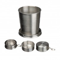 Gobelet pliable en inox