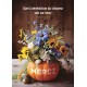 Carte Avec Verset Bouquet de fleurs dans une citrouille